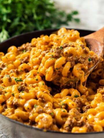 One Pot Cheeseburger Casserole Recipe