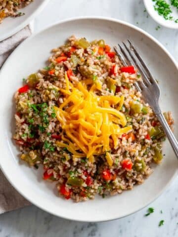 Unstuffed Peppers Bowl Recipe