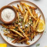 Baked Greek Feta Fries Recipe