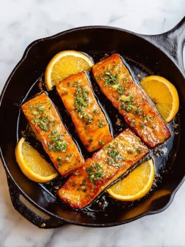 Orange Glazed Salmon Recipe
