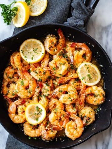 Lemon Garlic Butter Shrimp Recipe