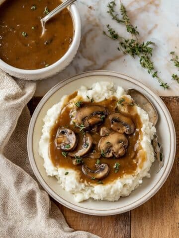 Vegan Mushroom Gravy Recipe