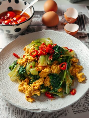 Easy Cabbage and Egg Stir Fry Recipe
