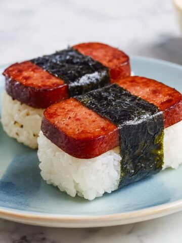 Spam Musubi: Hawaiian Sushi Snack with Marinated Spam and Rice Recipe