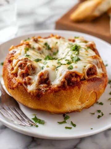 Bread Bowl Spaghetti Recipe