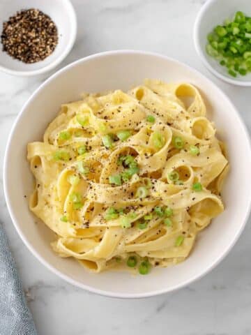 Oat Milk Alfredo Pasta Sauce (No Cashews) Recipe