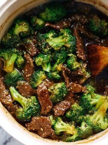 Slow Cooker Beef & Broccoli Recipe