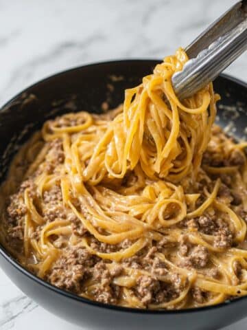 Garlic Butter Beef Pasta Recipe