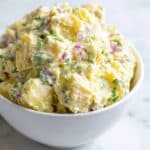 Easy Creamy Potato Salad Recipe