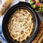 Slow Cooker Olive Garden Chicken Pasta Recipe