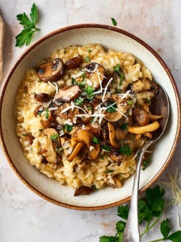 Creamy Mushroom Risotto with Fresh Herbs Recipe