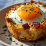 Baked Eggs Napoleon Recipe