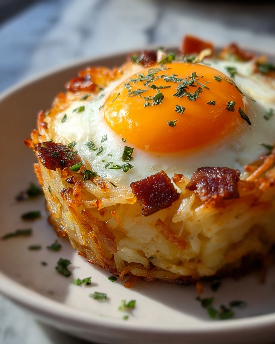 Baked Eggs Napoleon Recipe - Recipe Image