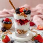 Whipped Cottage Cheese Parfait Recipe