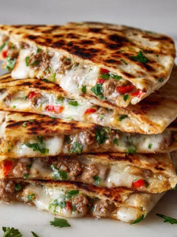 Philly Cheesesteak Quesadilla Recipe