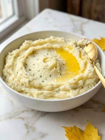 Garlic Herb Mashed Potatoes Recipe