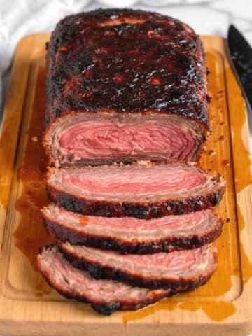Vegan Roast Beef with Beetroot and Herb Gravy Recipe