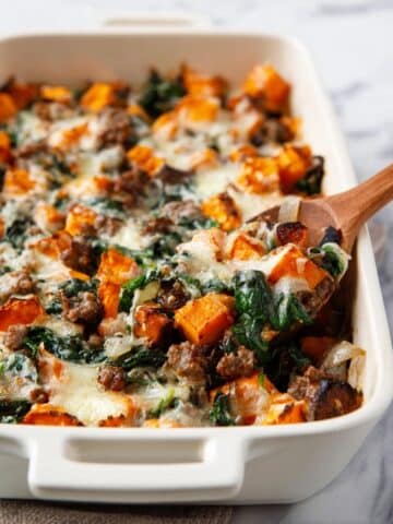 Sweet Potato and Ground Beef Casserole Recipe