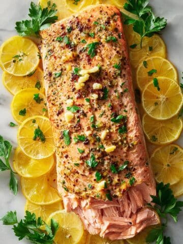Oven-Baked Lemon Herb Salmon Recipe
