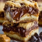 Peanut Butter Cup Gooey Cookie Bars Recipe