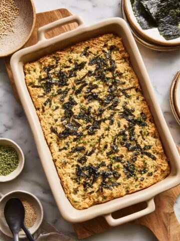 Easy Salmon Sushi Bake Recipe