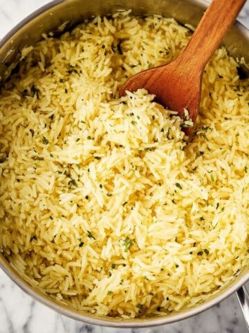 Greek Lemon Rice Recipe