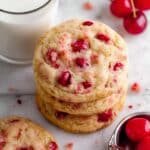 Cherry Almond Cookies {No Chill} Recipe