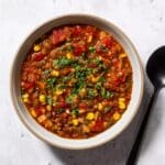 Smoky Red Lentil Chili Recipe