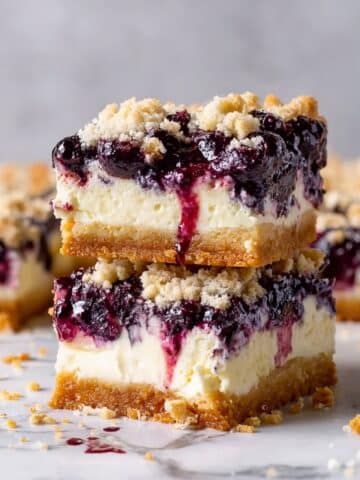 Gluten Free Blueberry Cheesecake Bars Recipe
