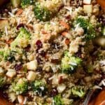 Broccoli-Cheddar Quinoa Salad Recipe