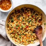 Cabbage Chicken Stir Fry with Peanut Soy Sauce Recipe