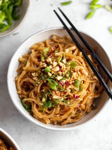 Spicy Peanut Butter Noodles Recipe