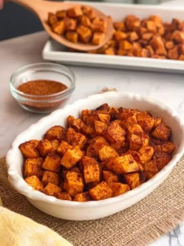 Easy Roasted Sweet Potato Bites Recipe