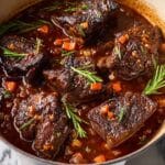 Fall Off The Bone Braised Red Wine Short Ribs Recipe