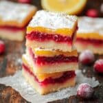 Cranberry Lemon Bars Recipe