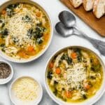 Easy Chicken Pesto Soup Recipe