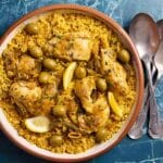 Moroccan Chicken Tagine with Olives and Preserved Lemons Recipe