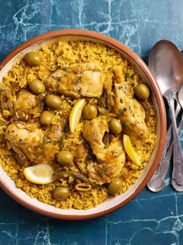 Moroccan Chicken Tagine with Olives and Preserved Lemons Recipe