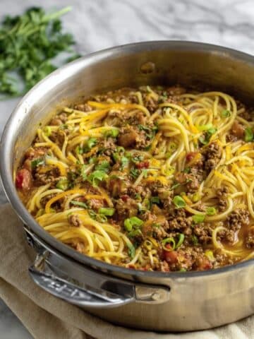 Easy Taco Spaghetti Recipe