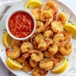 Crispy Fried Shrimp with Homemade Dipping Sauce Recipe