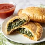 Spinach and Tofu Ricotta Calzones Recipe