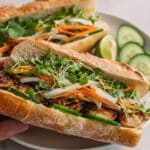 Vietnamese Chicken Bánh Mì Sandwich Recipe