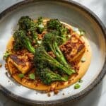 Roasted Broccoli with Silken Tofu and Chile Crisp Crunch Recipe