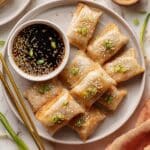 Air Fryer Salmon Rice Paper Wraps Recipe