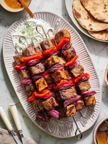 Grilled Mediterranean Beef Kebabs Recipe