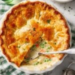 Creamy Chicken Pot Pie with Flaky Pie Crust Recipe