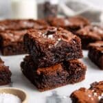 Double Chocolate Tahini Brownies Recipe