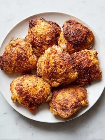 Crispy Baked Chicken Thighs Recipe