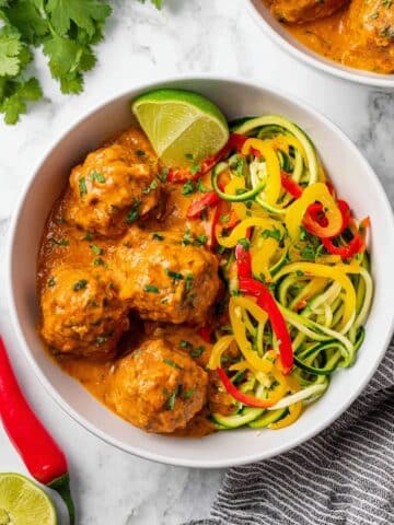 Coconut Curry Meatballs Recipe