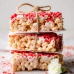 Vegan White Chocolate Rice Crispy Treats Recipe